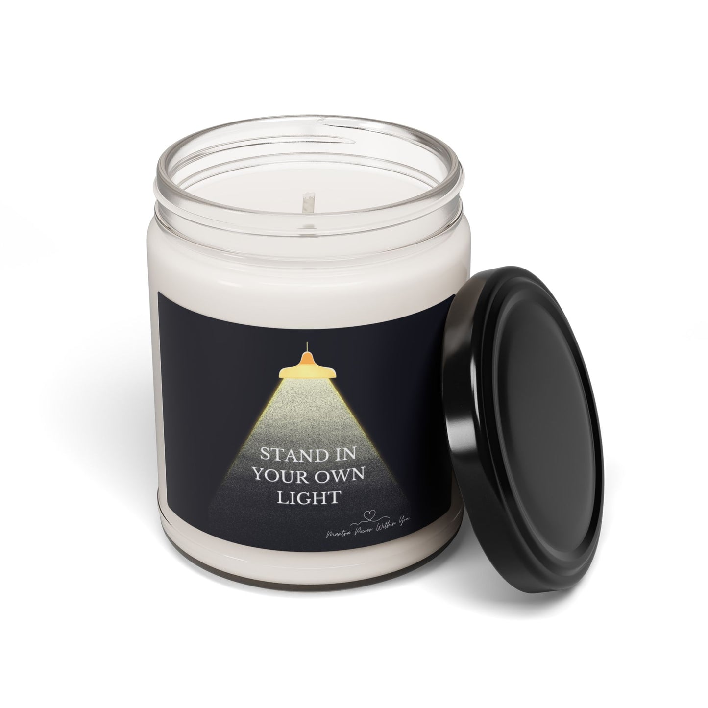 Uplifting Scented Soy Candle - 'Stand in Your Own Light', Aromatherapy Gift, Home Décor, Self-Care, Mindfulness