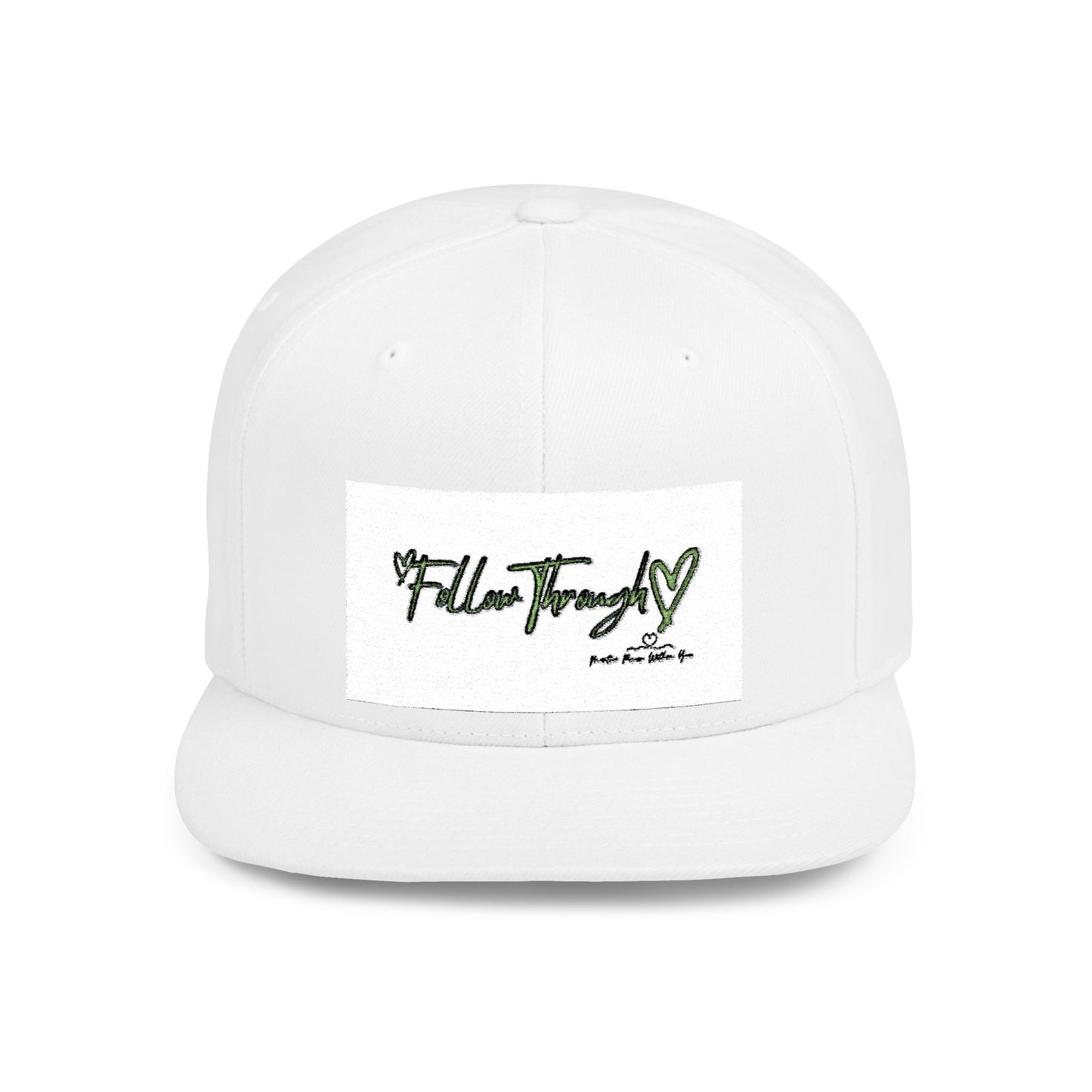 Stylish Flat Bill Snapback Cap, Trendy Hat for Outdoor Events, Casual Wear, Gift for Him, Custom Design, Streetwear Fashion
