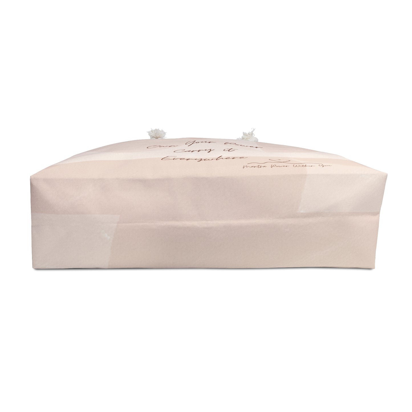 'Own Your Power - Carry It Everywhere' Inspirational Weekender Bag - Perfect for Travel & Self-Care