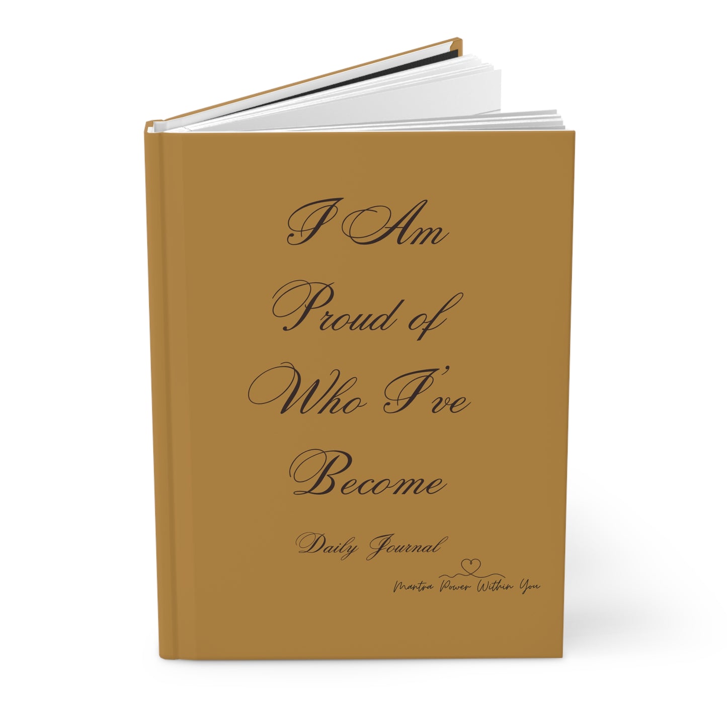 Proud of Who I've Become Journal, Inspirational Diary, Self-Reflection Notebook, Graduation Gift, Motivational Writing Journal